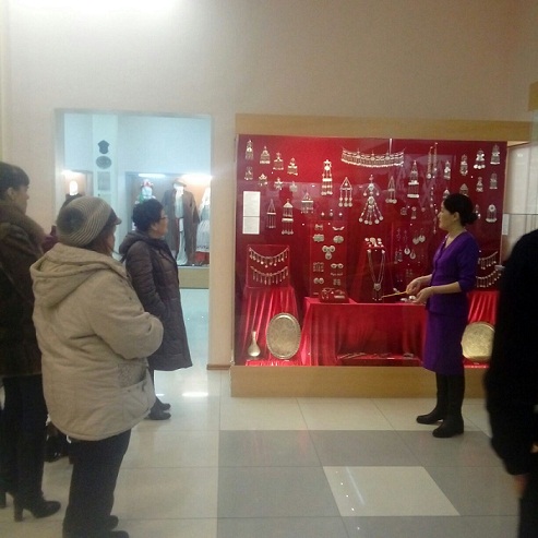 Солтүстік Қазақстанда Қостанайдың көшпелі көрмесі өтуде