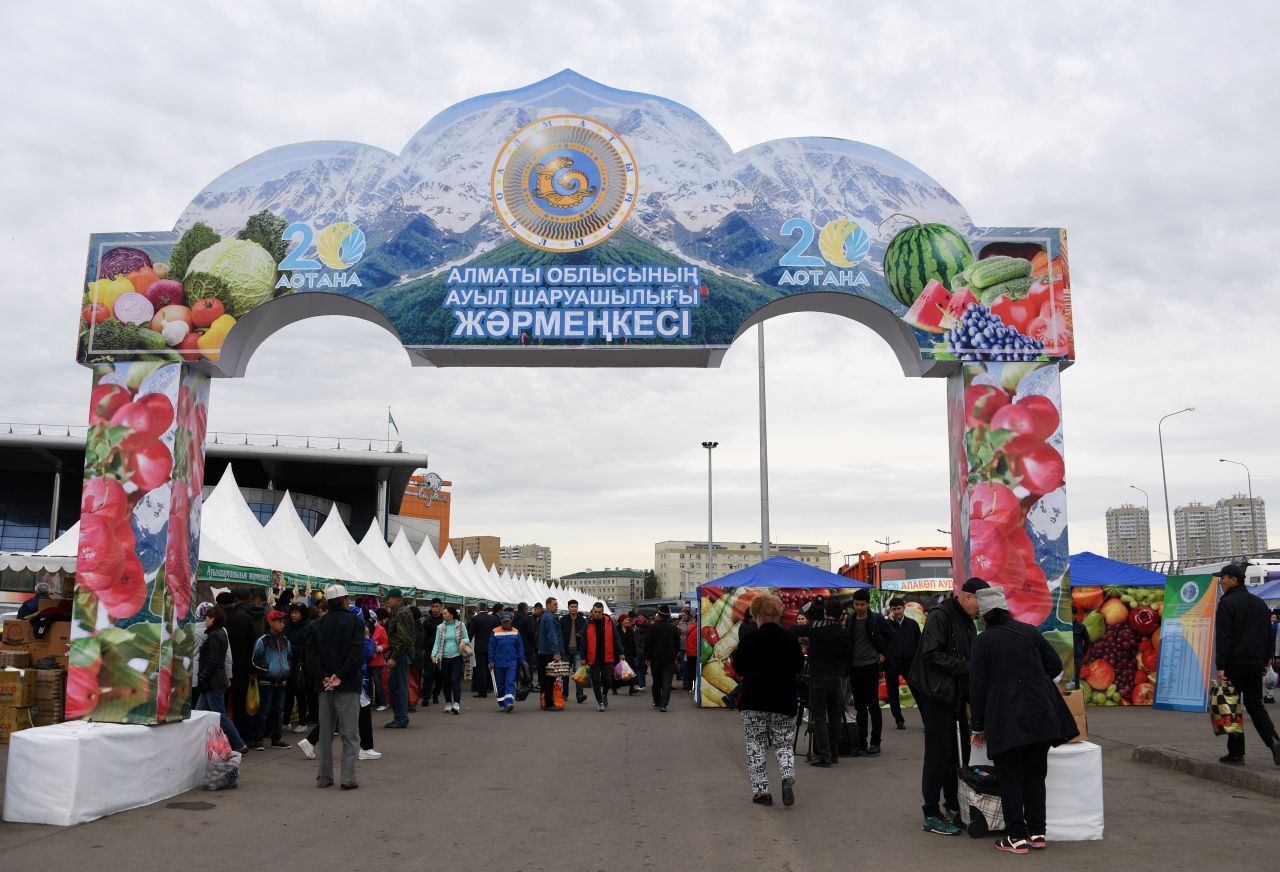 Астанада 470 тонна ауыл шаруашылығы өнімі саудаланды