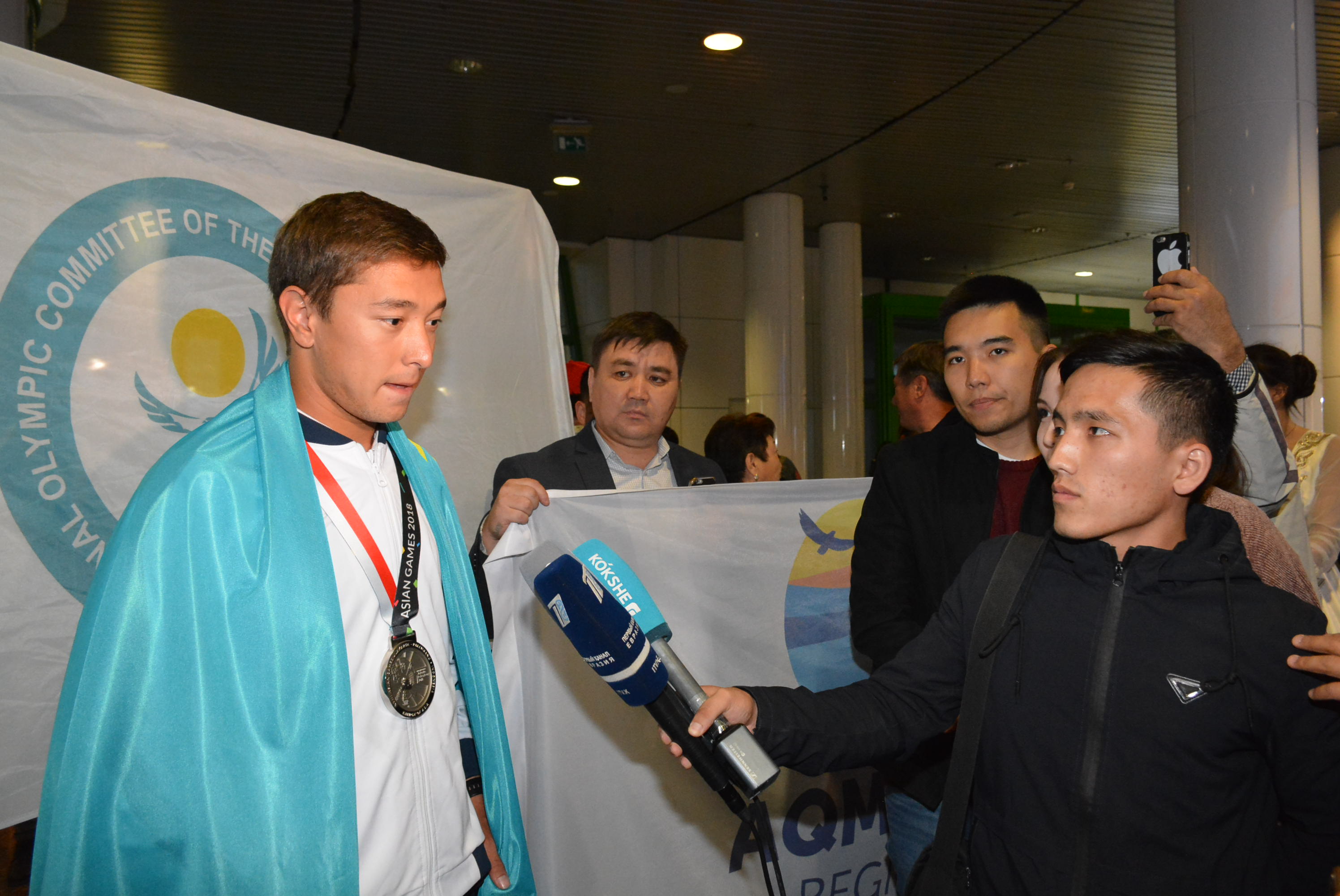 Саңлақ спортшыға құрмет көрсетілді