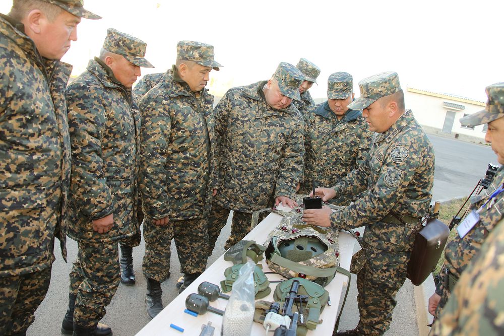 Ұлттық ұлан командирлері біліктілігін шыңдады