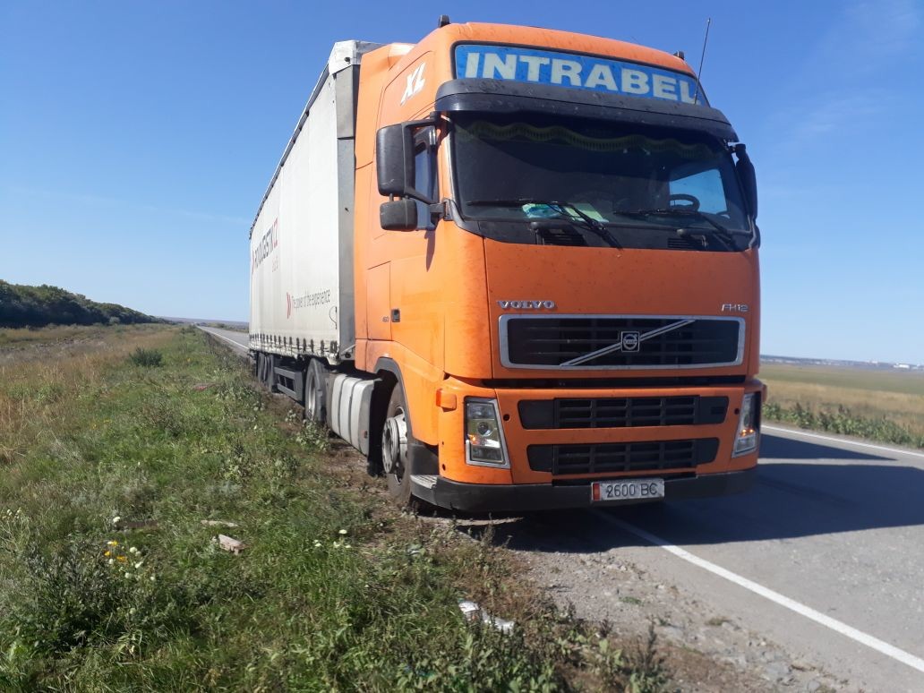 Қостанайлық полицейлер қырғызстандық жүк машинасын өрттен аман алып қалды