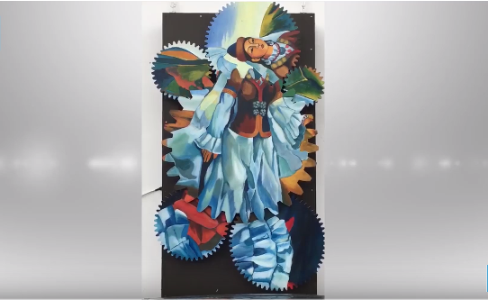 Сырлыбек Бекботаев. "Қыз Жібек" инсталлияциясы