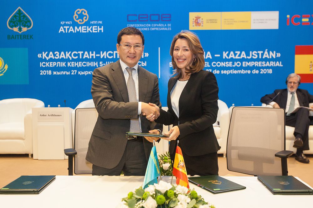 «Қазақстан-Испания» іскерлік кеңесінің кезекті 5-ші отырысы өтті