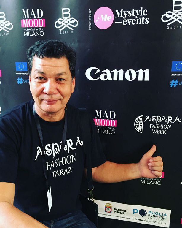 Тараздық сәнгердің «Көктем-жаз – 2019» коллекциясы Миланда көрсетілді