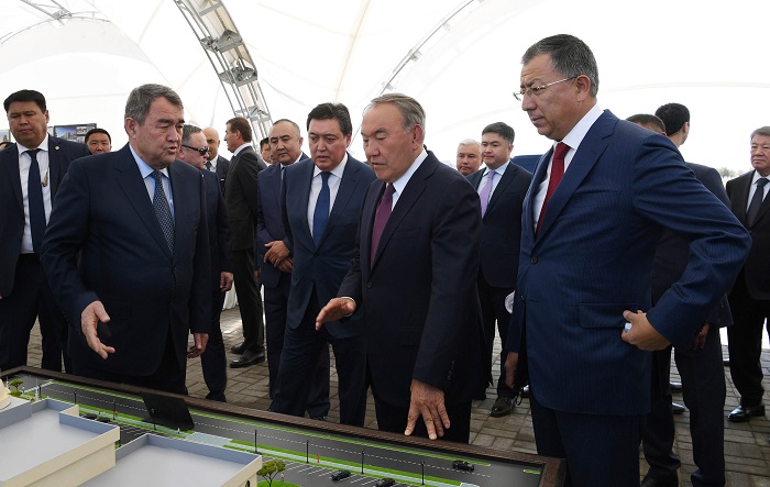 Елбасы Түркістан қаласының жаңа әкімшілік орталығын дамыту жобасымен танысты