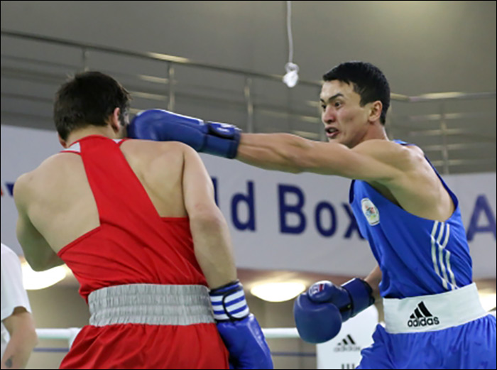Боксшы Сабыржан Бекбергенов Минскіде топ жарды