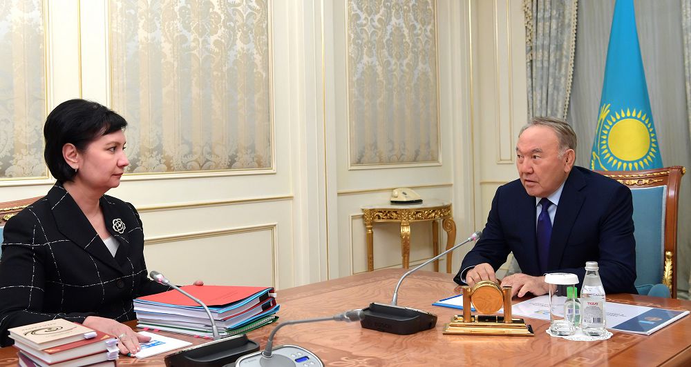 Елбасы Мемлекеттік хатшыны қабылдады