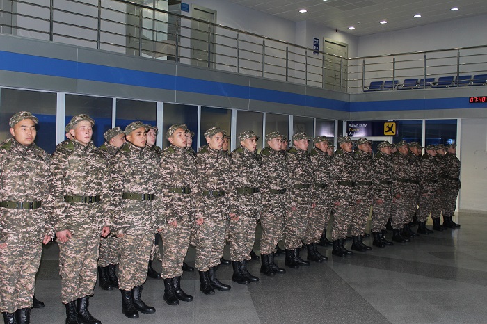 Павлодарда  45 азамат таңдаулы десанттық-шабуылшы әскері қатарына алынды