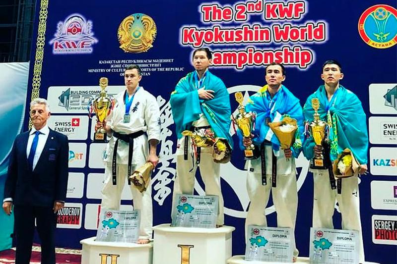 Атыраулық каратеші әлем чемпионатында үздік атанды