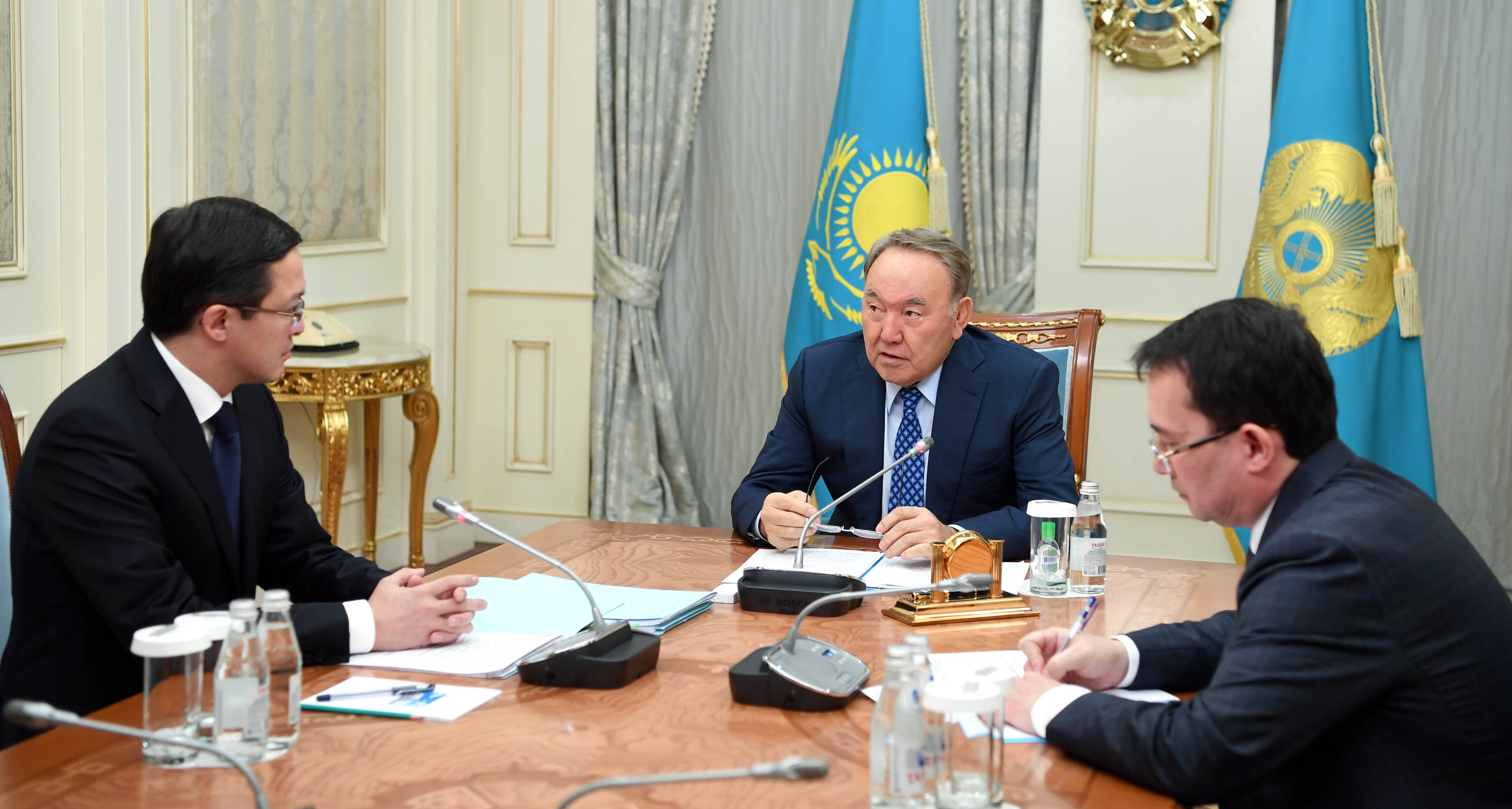 Елбасы Ұлттық банк төрағасы Данияр Ақышевті қабылдады