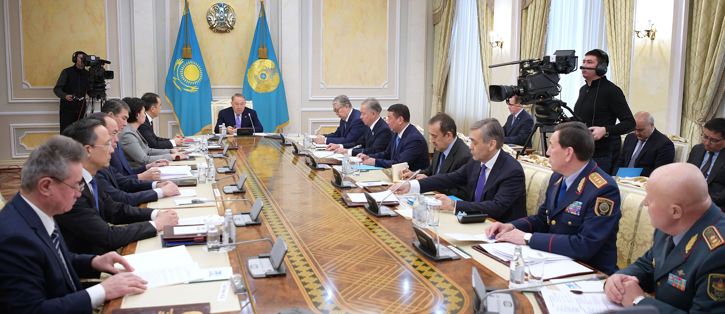 Мемлекет басшысының төрағалығымен Қауіпсіздік кеңесінің отырысы өтті