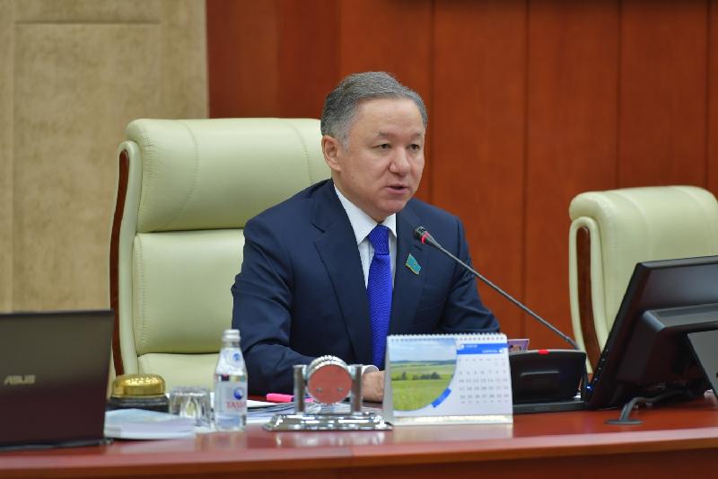 Н.Нығматулин Чехияның Қазақстандағы Елшісі Э.Жигованы қабылдады