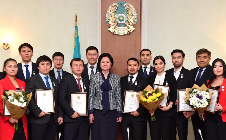 «Дарын» мемлекеттік жастар сыйлығының иегерлері марапатталды