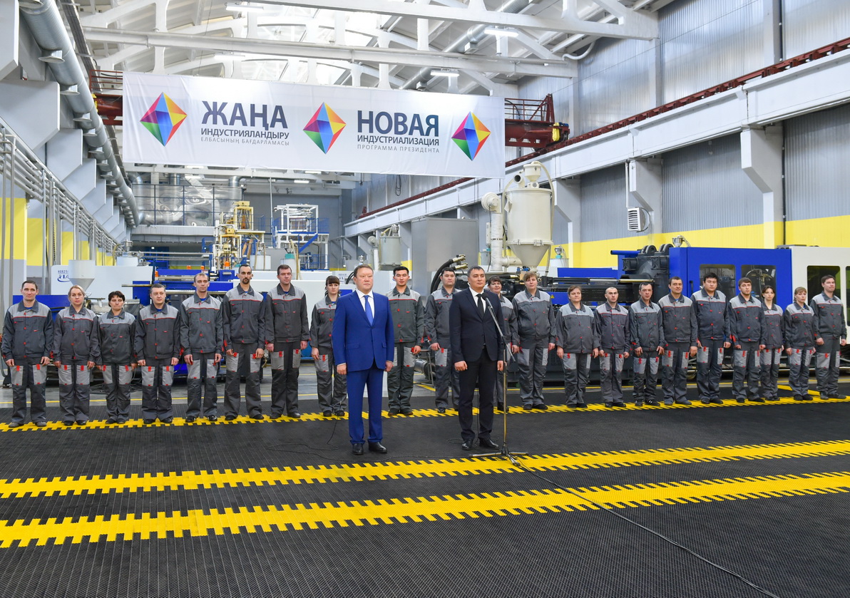 Солтүстік Қазақстанда пластикті қайта өңдейтін  зауыт пайдалануға берілді