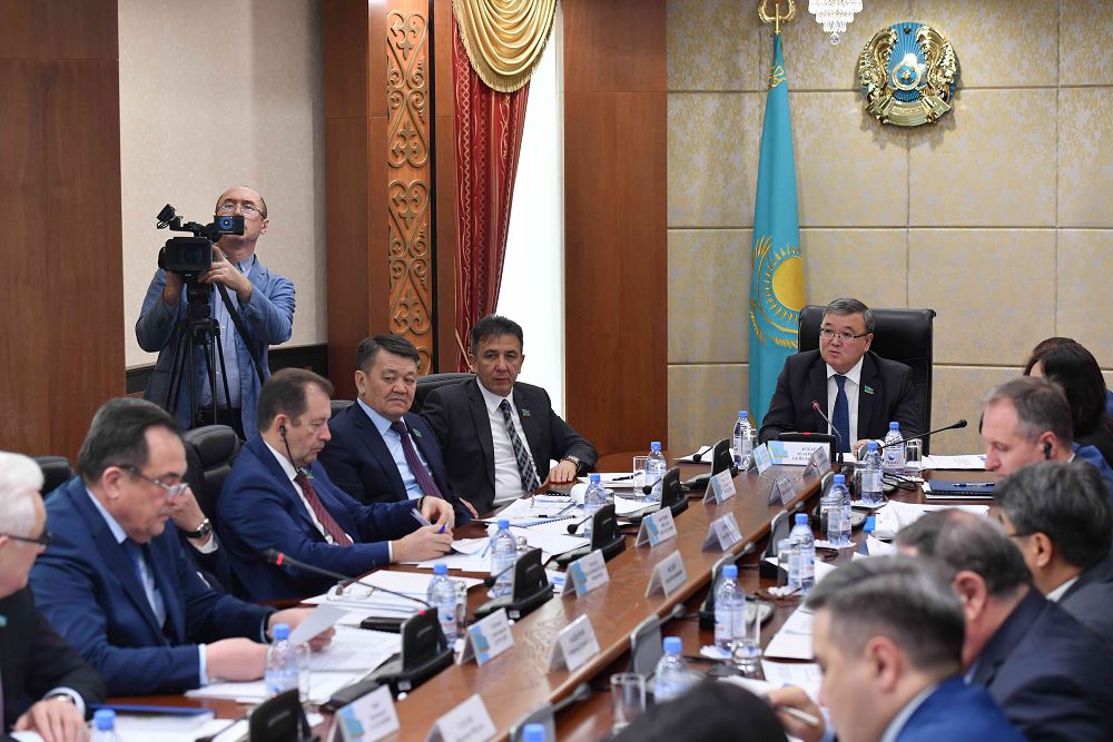 Сенатта тұрғын үй-коммуналдық шаруашылық қызметі саласындағы мәселелер талқыланды