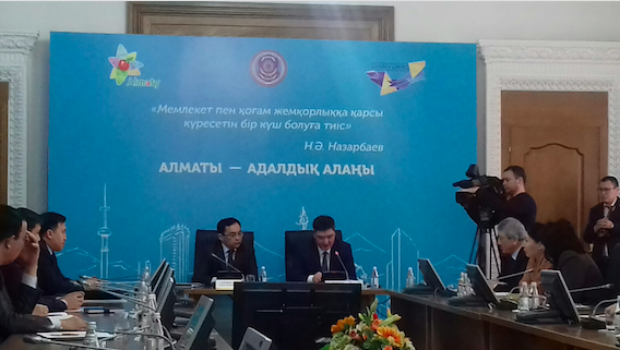 Оңтүстік астанада «Алматы – адалдық алаңы» жобасы іске қосылды