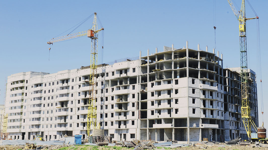 Биыл құрылыс жұмыстарының көлемі 200 млрд теңгеден асады