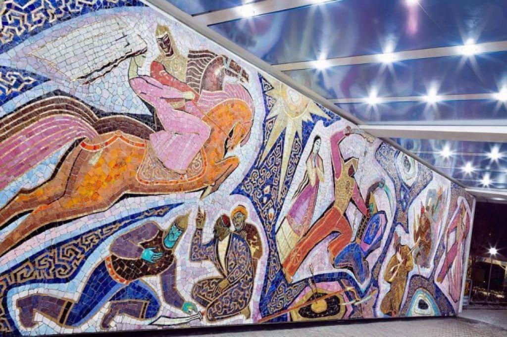  «Еңлік-Кебек» панносы, Молдахмет Кенбаев, Николай Цивчинский, 1965 жыл