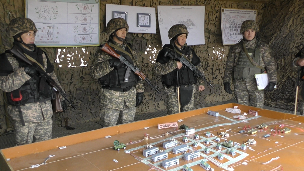 Қарулы Күштерде қалалық жағдайларда ұрысты жүргізу тактикасы пысықталды