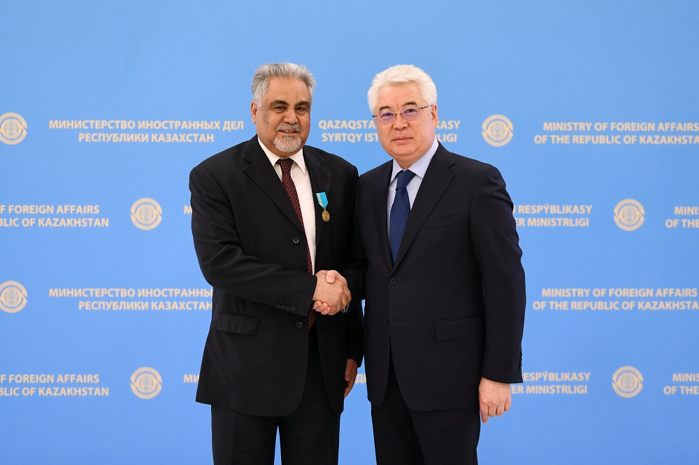 Сыртқы істер министрі Сауд Арабия Елшісін қабылдады