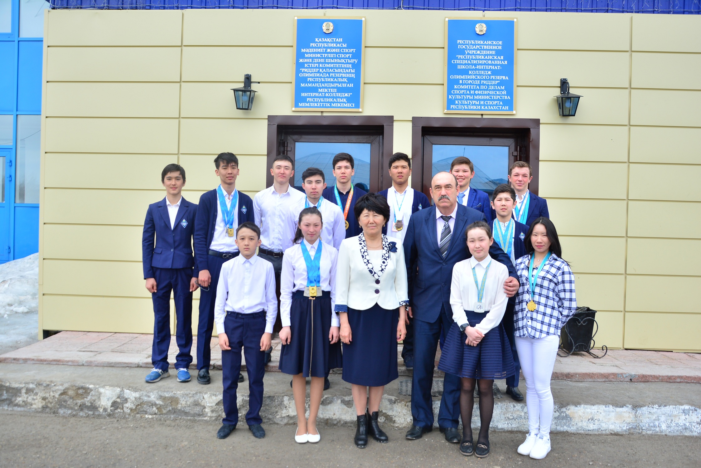 Батыс Алтайдағы балғын шаңғышылар