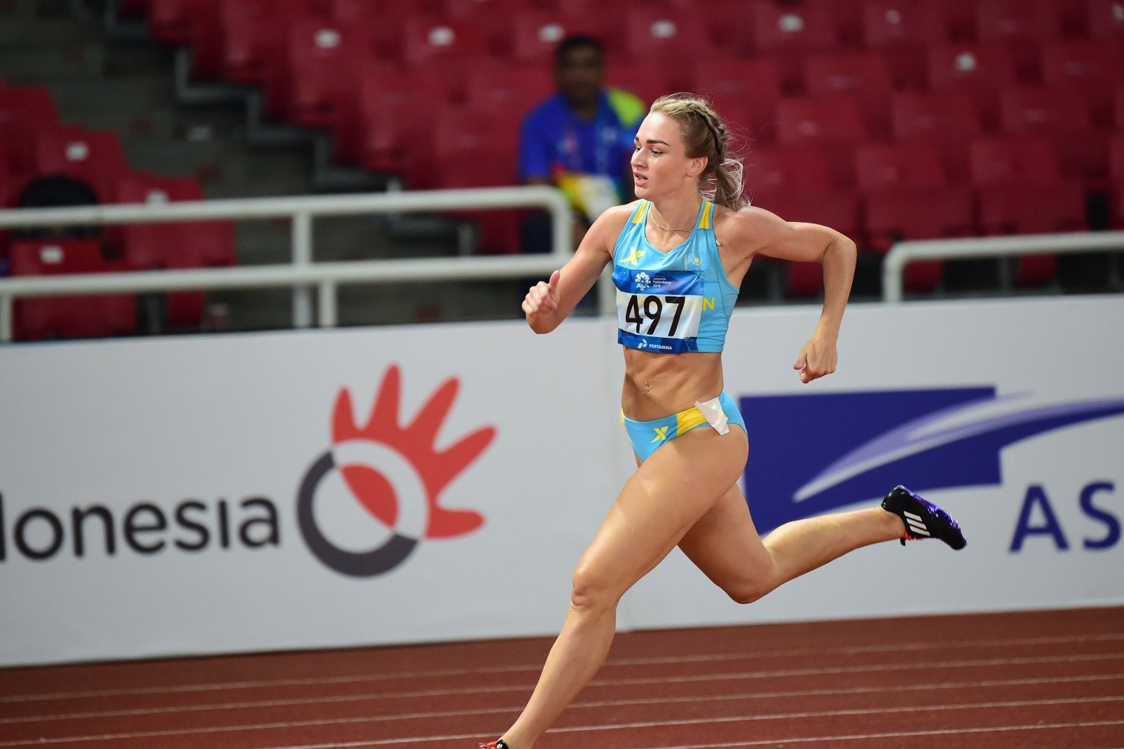 Элина Михина жеңіл атлетикадан Азия чемпионатының күмісін еншіледі