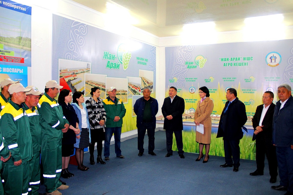 Қызылордада «Nur Otan» партиясының өкілдері шаруалармен кездесті