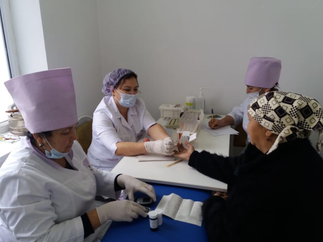 Дәрігерлер Шымкентке қосылған шағынаудандарда тегін медициналық көмек көрсетеді