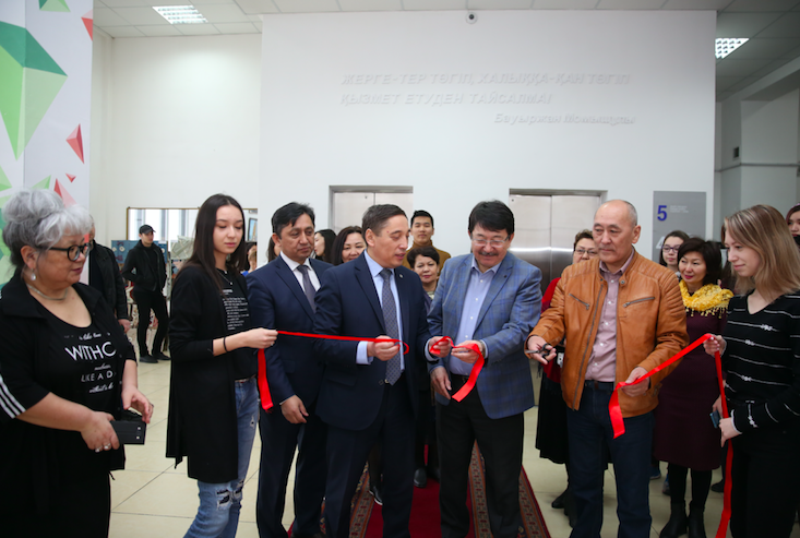 «Рухани жаңғыру» аясында шығармашылық көрме өтті