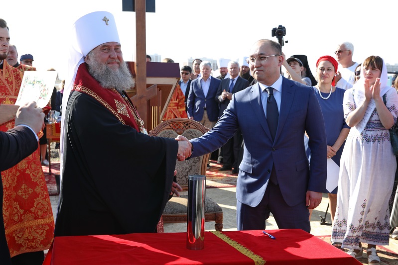 Елордада жаңа шіркеу  бой көтереді