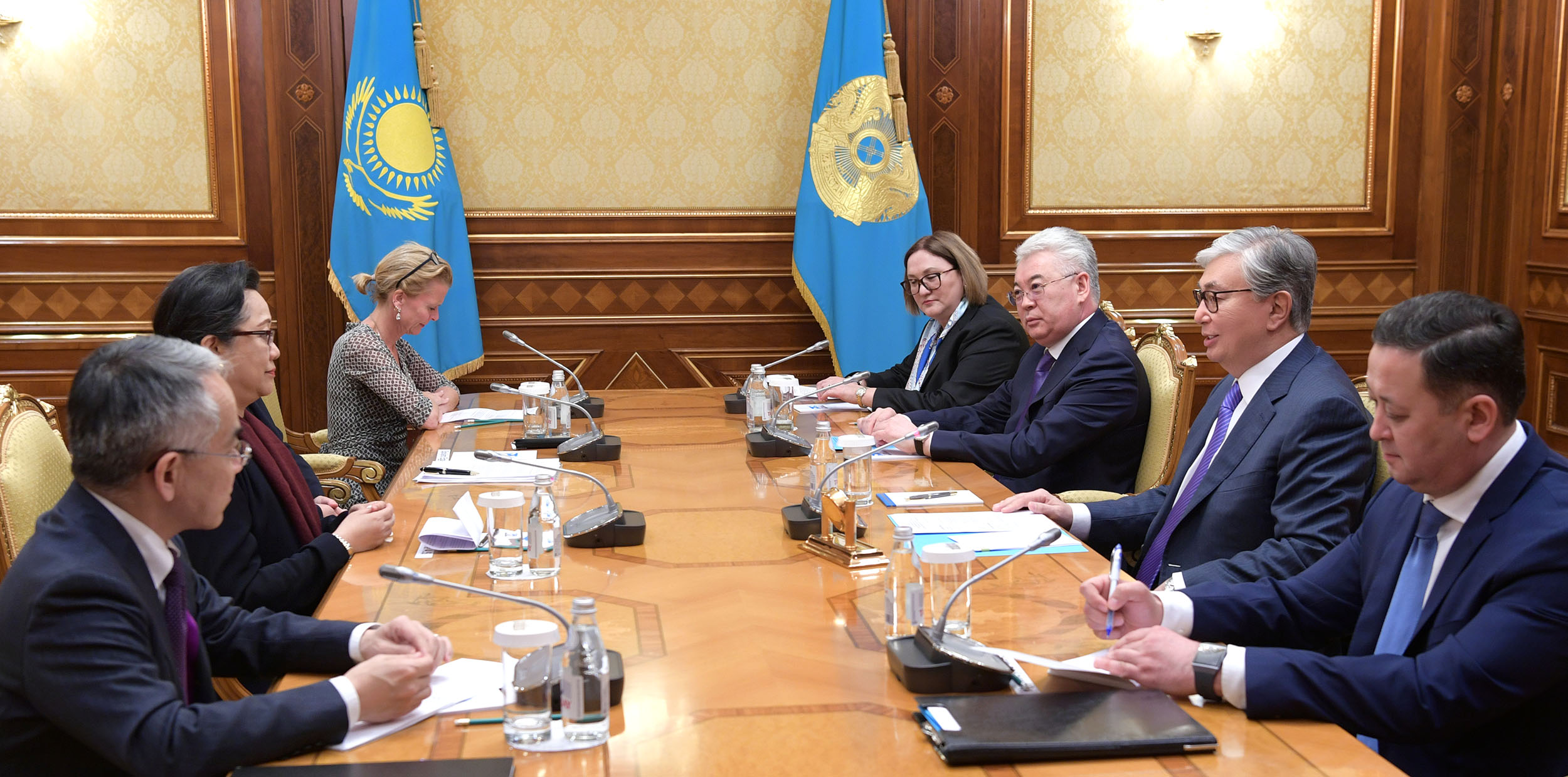 Қазақстан Президенті Қасым-Жомарт Тоқаев БҰҰ делегациясымен кездесті