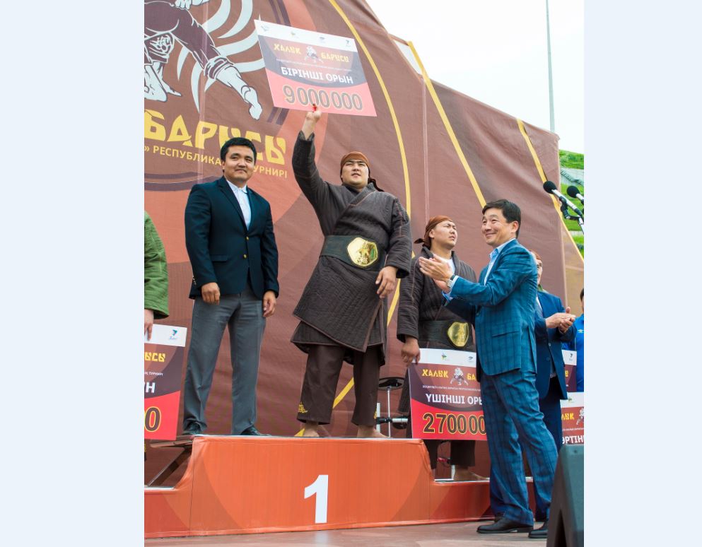 Белдесуде Дәурен дара шықты