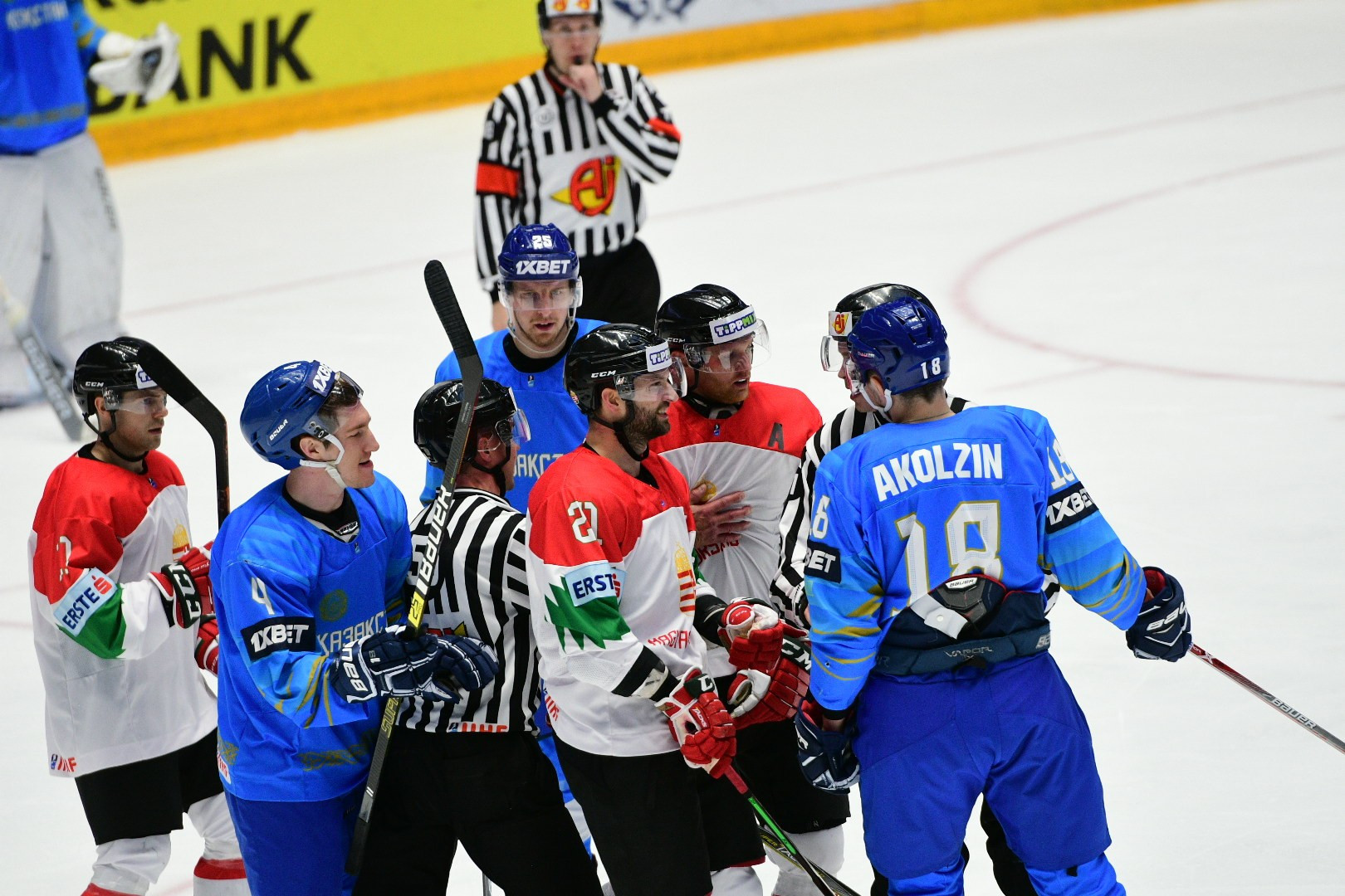 Шайбалы хоккейден әлемдік рейтинг: Қазақстан 19-сатыда