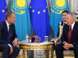 Қазақстанның Тұңғыш Президенті Еуропалық кеңестің төрағасы Дональд Тускпен кездесті