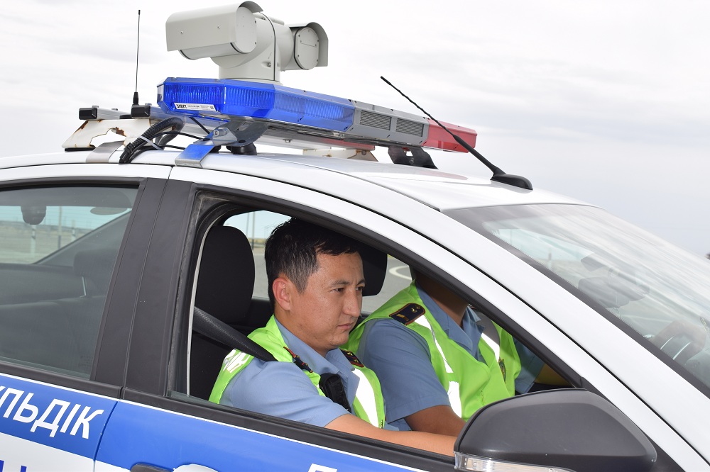 Маңғыстау облысының Полиция департаменті «ОКО» электронды камераларымен жабдықталды