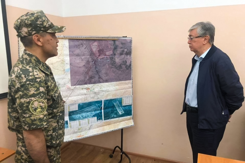 Қасым-Жомарт Тоқаев Арыс тұрғындарымен кездесті