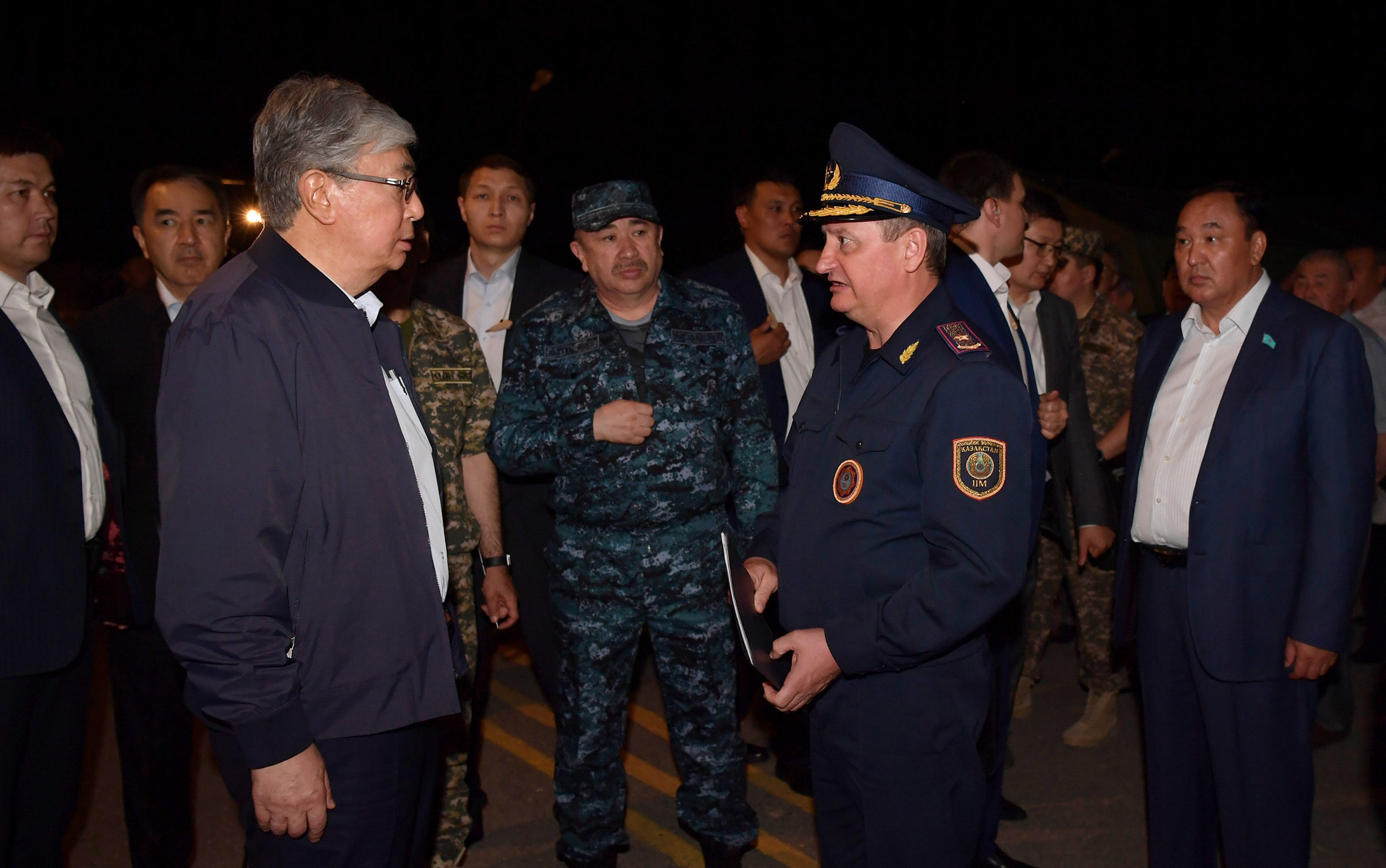 Мемлекет басшысы Арыс қаласын аралап шықты