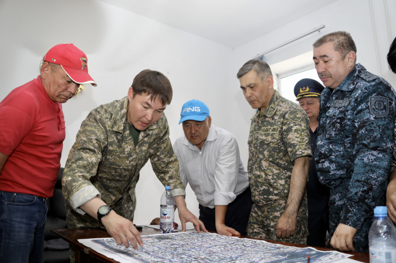 Қорғаныс министрлігінің бөлімшелері Арыс қаласын жарылғыш заттардан толық тазартты.