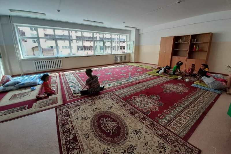 Үйлері зардап шеккен Арыс тұрғындары үшін уақытша лагерь жасақталды