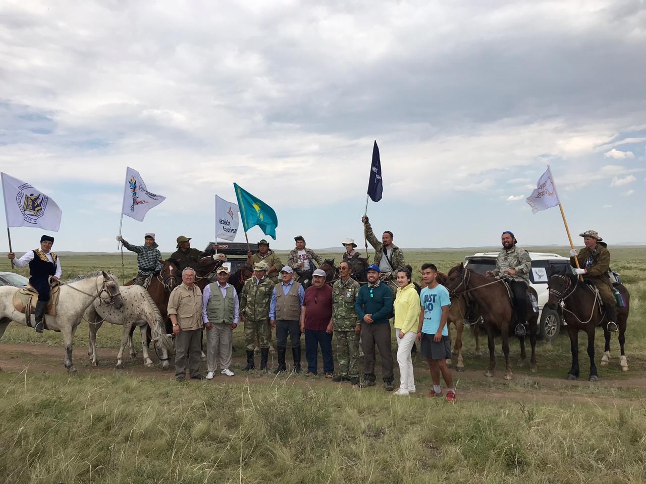 «Киелі Қазақстан» салт аттылар экспедициясы өз мәресіне жетті
