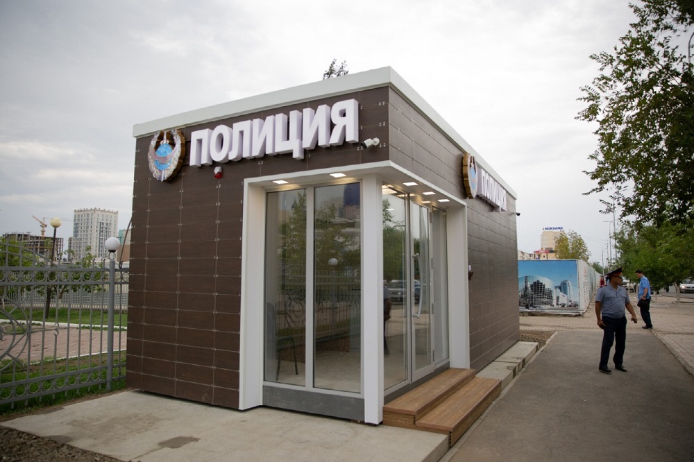 Атырауда стационарлы полиция бекеті ашылды