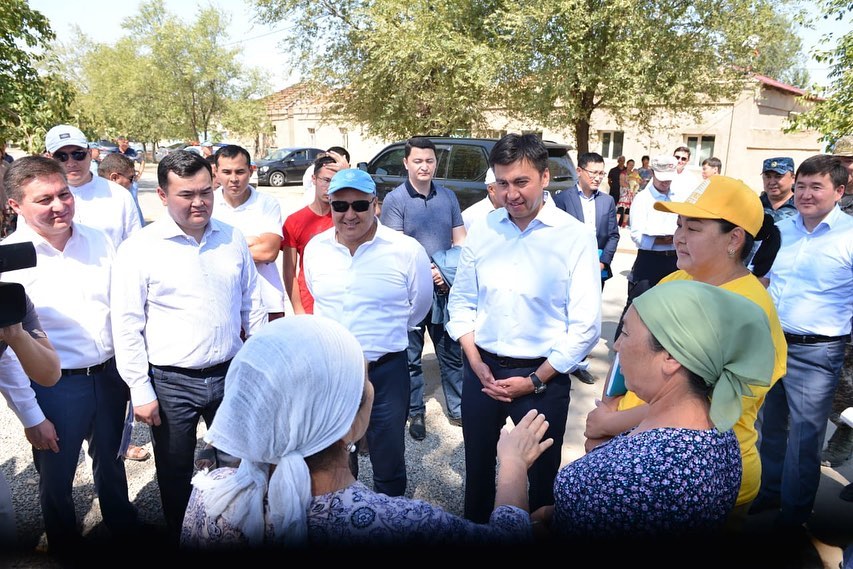 Премьер-министрдің орынбасары Арыстағы Шымкент секторының құрылыс жұмыстарымен танысты