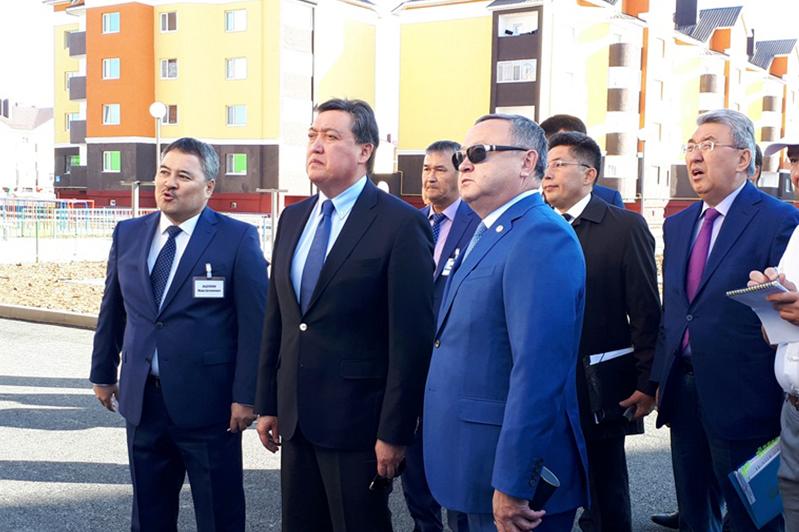 Үкімет басшысы Ақтөбеде тұрғын үй құрылысымен танысты