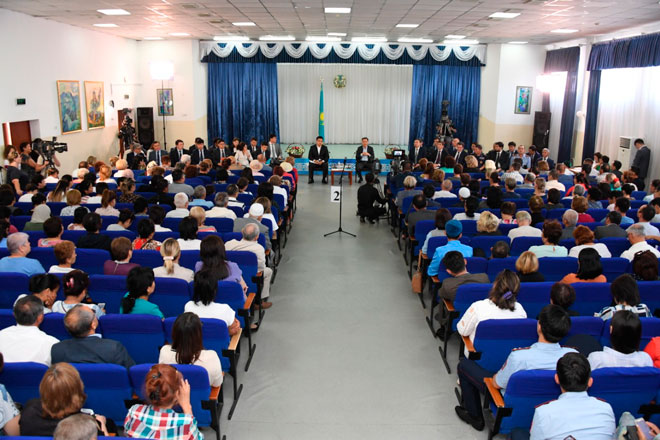 Б. Сағынтаев қаланы дамыту жоспарымен бөлісті