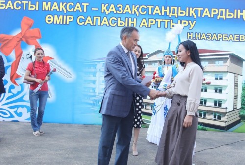 Тараздық тұрғындар баспаналы болды