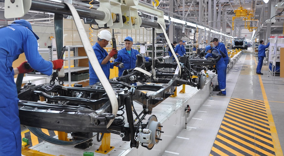 Машина жасау  өндірісінде өсім бар