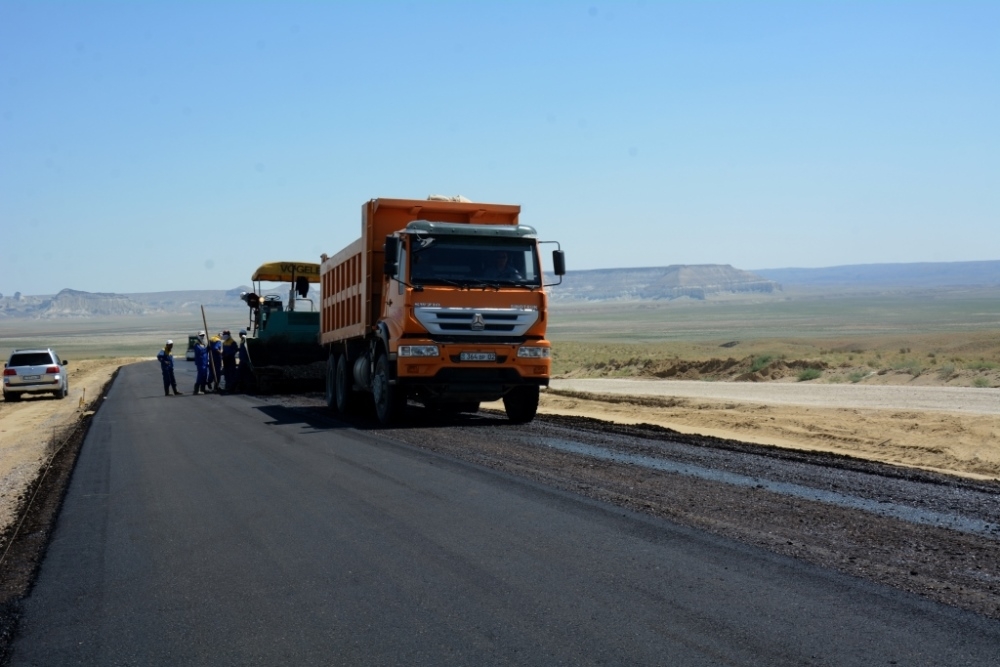 Шетпе-Қызан автокөлік жолының құрылысы келесі жылы аяқталады деп жоспарлануда