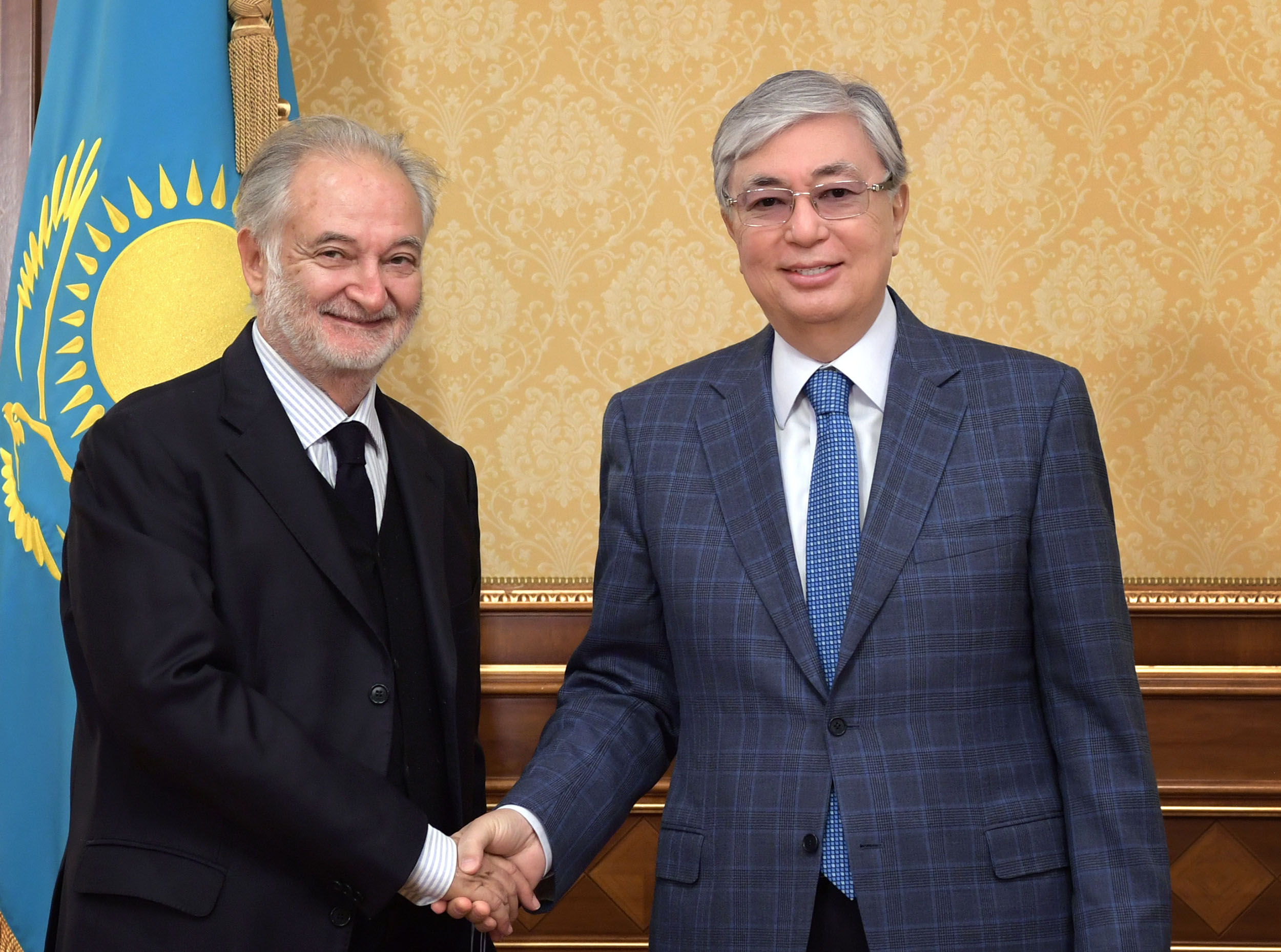 Президент белгілі француз саясаткері Жак Атталиді қабылдады