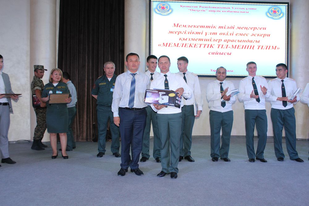 Ұлттық ұлан мемлекеттік тілдің аясын кеңейтуге көшті