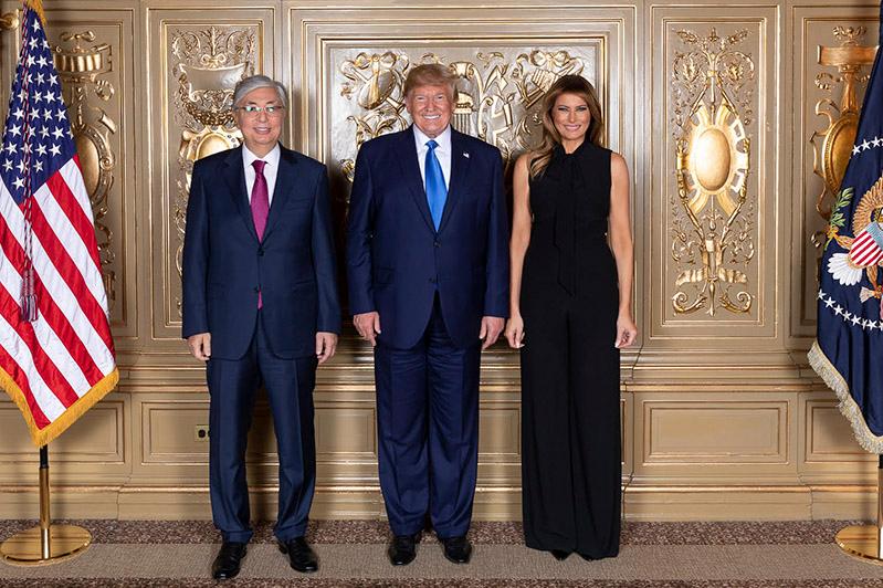 Қасым-Жомарт Тоқаев АҚШ Президенті Дональд Трамппен кездесті